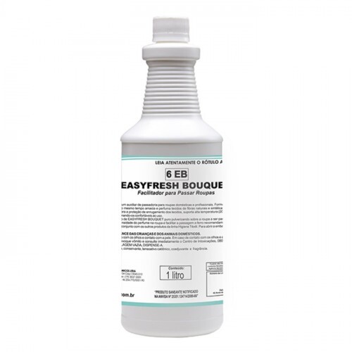 PASSADOR AMACIANTE E PERFUMADOR P/ROUPAS EASYFRESH BOUQUET 1L (SPARTAN)