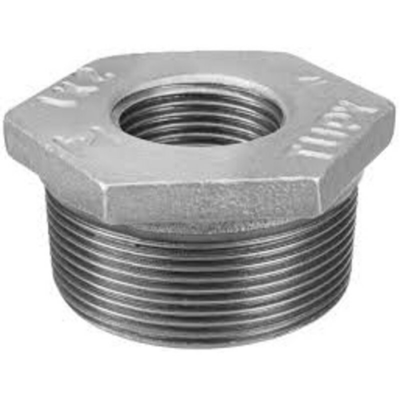 BUCHA DE REDUÇÃO 4 X 3 GALVANIZADO (TUPY)