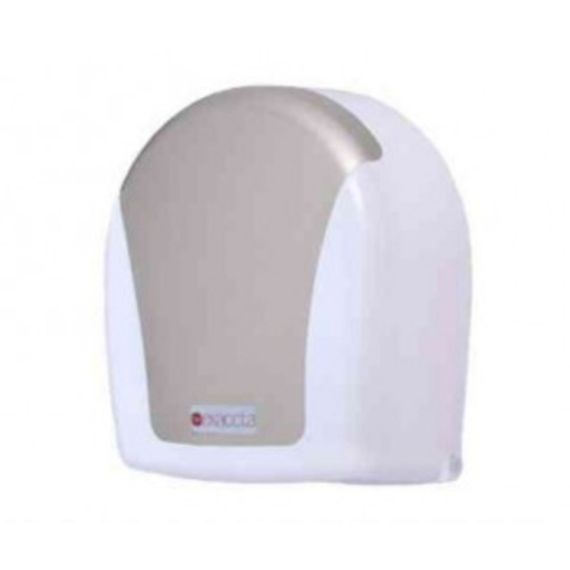 DISPENSER P/PAPEL HIGIENICO ROLAO BRANCO/CROMADA E-DHRS191 (EXACCTA)