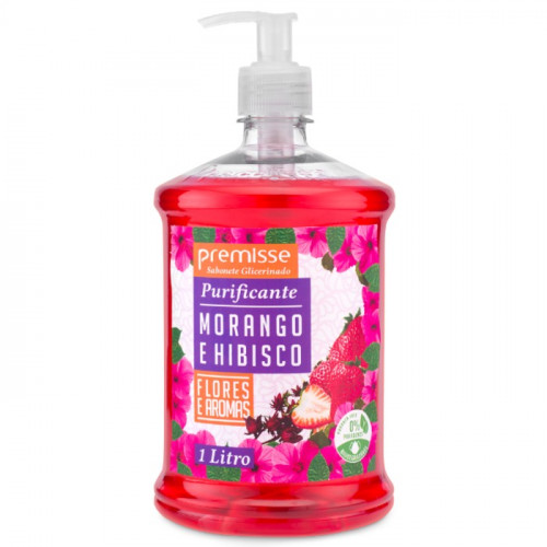 SABONETE PREMISSE MORANGO E HIBISCUS 1 LTS C10621