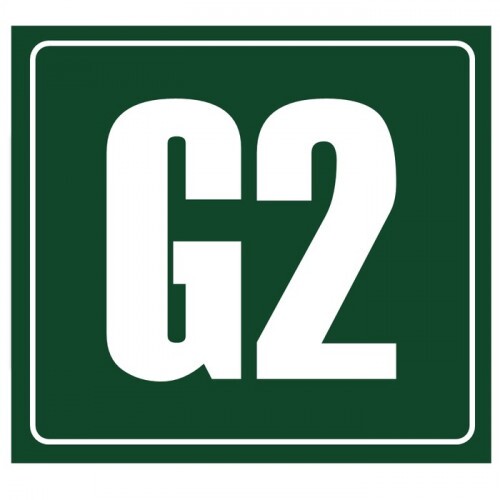 PLACA S17 PAVIMENTO GARAGEM 2º ANDAR 20X10 EM PVC 2MM NBR 13434 FOTOLU. AUTO EXTINGUIVEL