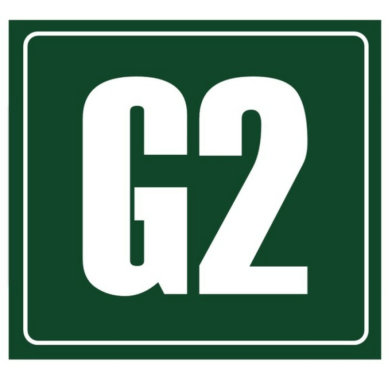 PLACA S17 PAVIMENTO GARAGEM 2º ANDAR 20X10 EM PVC 2MM NBR 13434 FOTOLU. AUTO EXTINGUIVEL