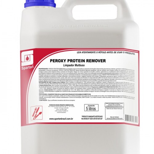 DESENGORDURANTE E DESINFETANTE PEROXY PROTEIN REMOVER 5Lts (SPARTAN)