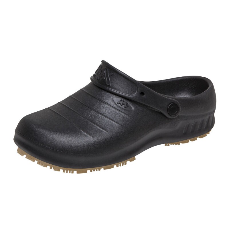 SAPATO ABERTO IMPERMEÁVEL EM EVA FLEX CLEAN PRETO Nº35/36 SOLADO BORRACHA 102FCLEANPR C.A 39835 (MARLUVAS)