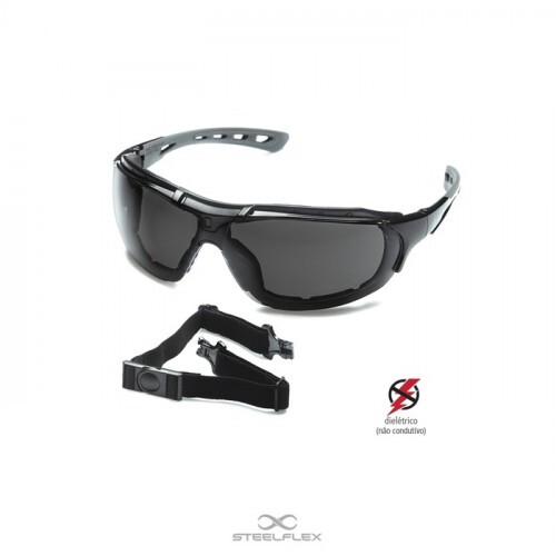 OCULOS SEG. ROMA CINZA (STEEFLEX)