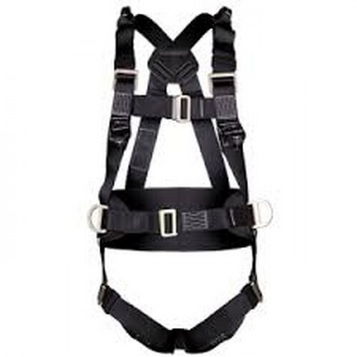 CINTO SEG. PARAQUEDISTA 4 PONTOS S/TALABARTE MOD.STFCQCT4391 DIELÉTRICO NBR15835:2010 C.A 41660 (STEELFLEX)