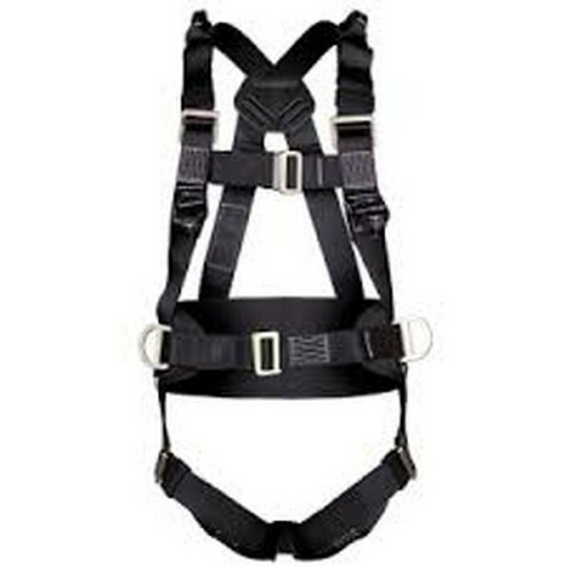 CINTO SEG. PARAQUEDISTA 4 PONTOS S/TALABARTE MOD.STFCQCT4391 DIELÉTRICO NBR15835:2010 C.A 41660 (STEELFLEX)