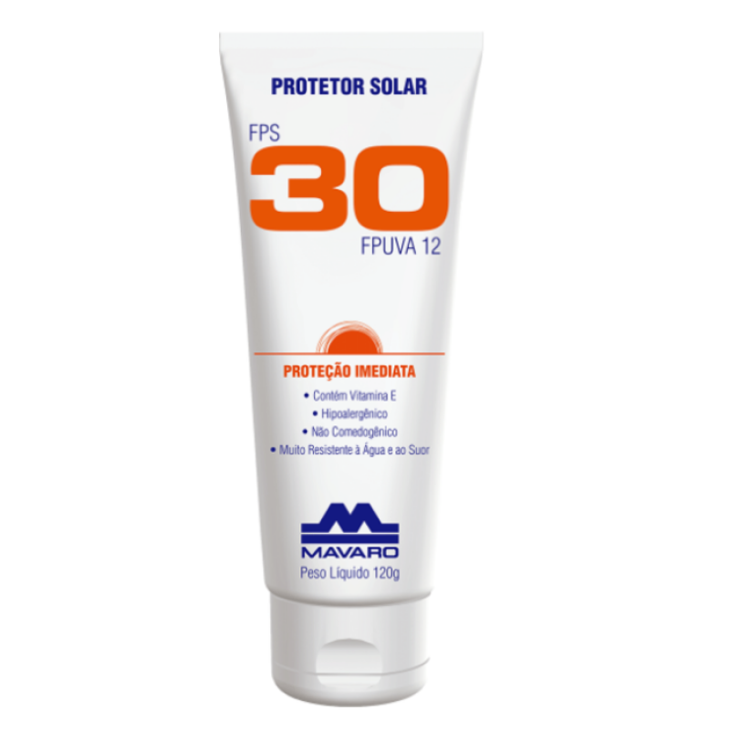 PROTETOR SOLAR FPS30 120G (MAVARO)