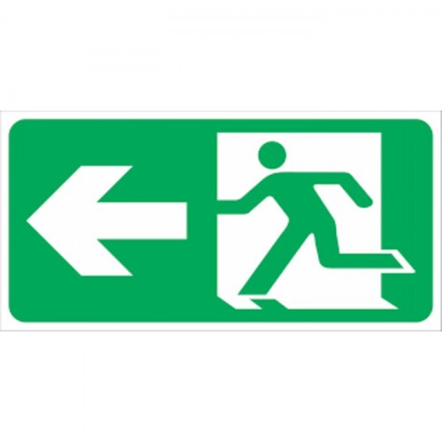 PLACA S02 SAIDA A DIREITA 26X13 NBR 13434 (DESTAK)