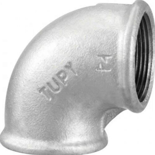 JOELHO DE 4" 90º GALVANIZADO (TUPY)