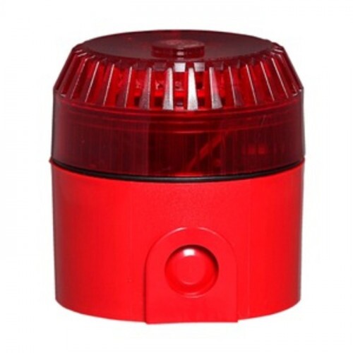 SIRENE ENDERECAVEL SAV485T01A/B SAFIRA AUDIO VISUAL 24VDC 95 DB IP-20 EM ABS NBR 17240 (TECNOHOLD)