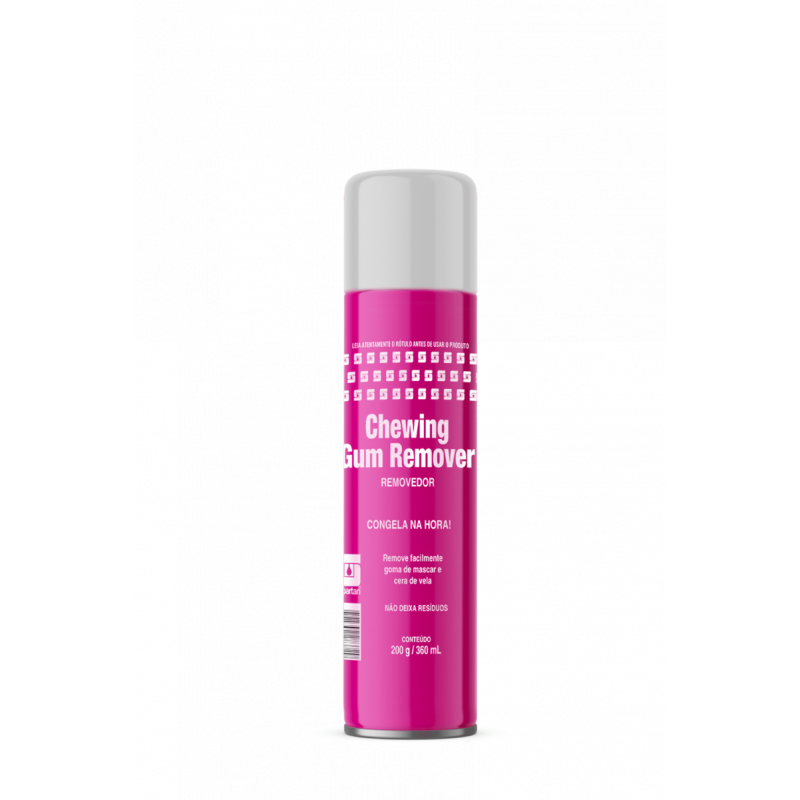 HIGIENIZADOR E REMOVEDOR DE CHICLETE/CERAS E VELAS P/ESTOFADOS CHEWING GUM REMOVER 360ML  (SPARTAN)