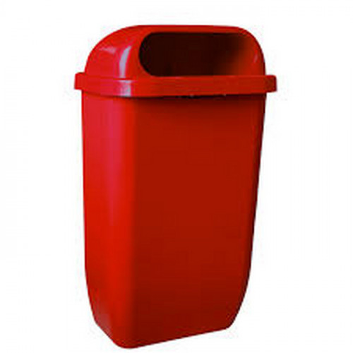 COLETOR 3 CONJUGADO 50L S/ADESIVO VERMELHO C/SUPORTE PLASTICO (JSN)