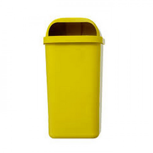 COLETOR 3 CONJUGADO 50L S/ADESIVO AMARELO C/SUPORTE PLASTICO (JSN)