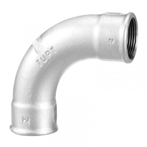 CURVA FEMEA 1" 90º GALVANIZADO (TUPY)