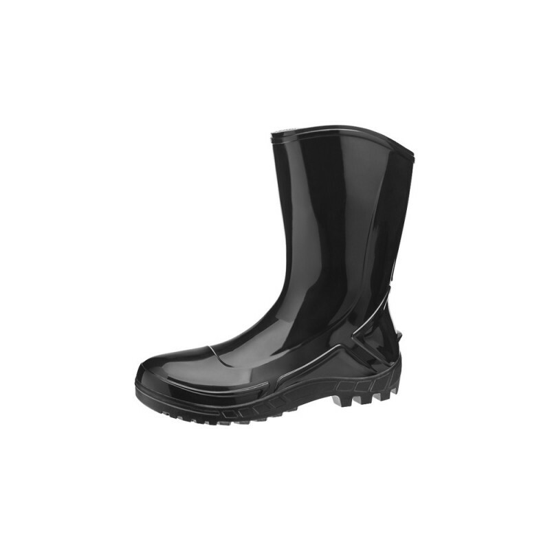 BOTA 04 PVC PRETA CANO 25CM Nº38 VULCAFLEX C.A 42291 (MARLUVAS)