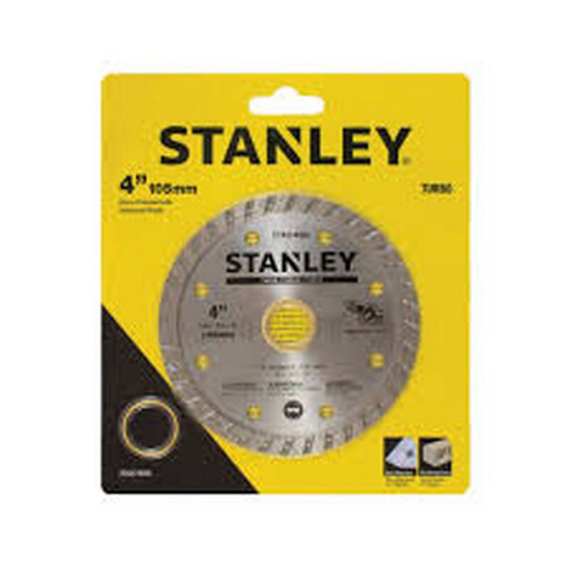 DISCO DIAMANTADO TURBO P/PEDRAS CONCRETO E CERAMICA 4 POL 105 MM