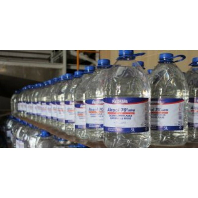 ALCOOL ETILICO ANTISSEPTICO 70º INPM 5L (PINDORAMA)