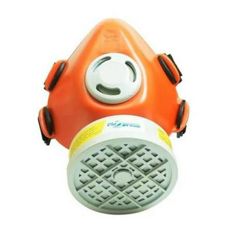 RESPIRADOR 1/4 FACIAL C/01 FILTRO VAP ORG/ G. ÁCIDOS C.A 39428 (PLASTCOR)