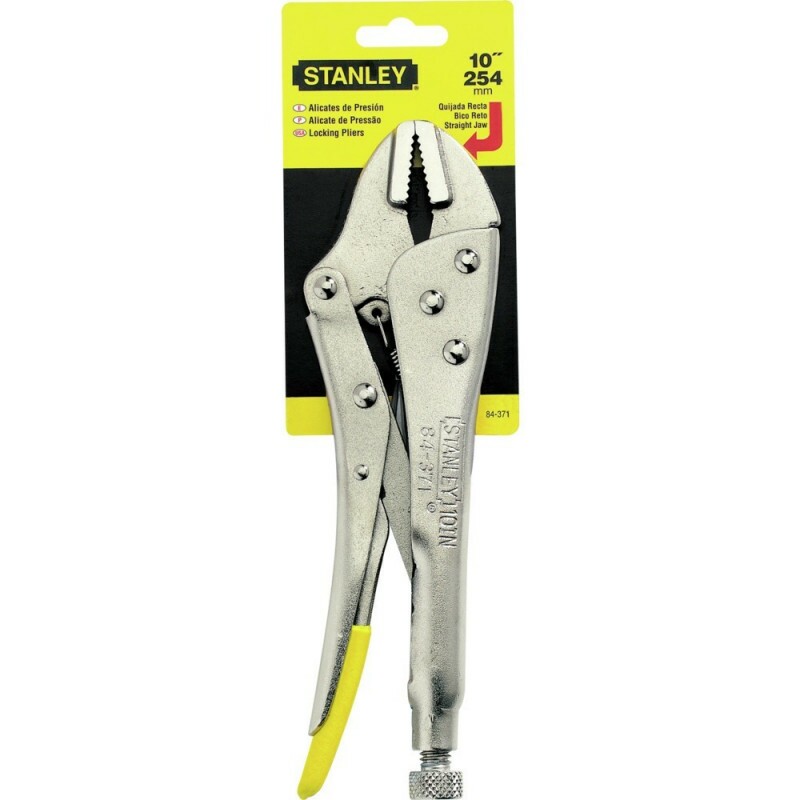ALICATE DE PRESSAO MORDENTE RETO 10" (STANLEY)