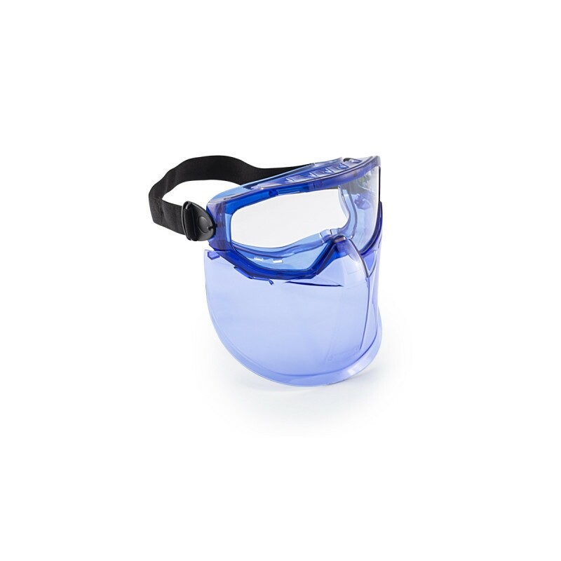 ÓCULOS 05 SEGURANÇA AMPLA VISÃO ALLFACE INCOLOR UVA/UVB ANTIRISCO PVC E NYLON C.A 36424 (SUPERSAFETY)