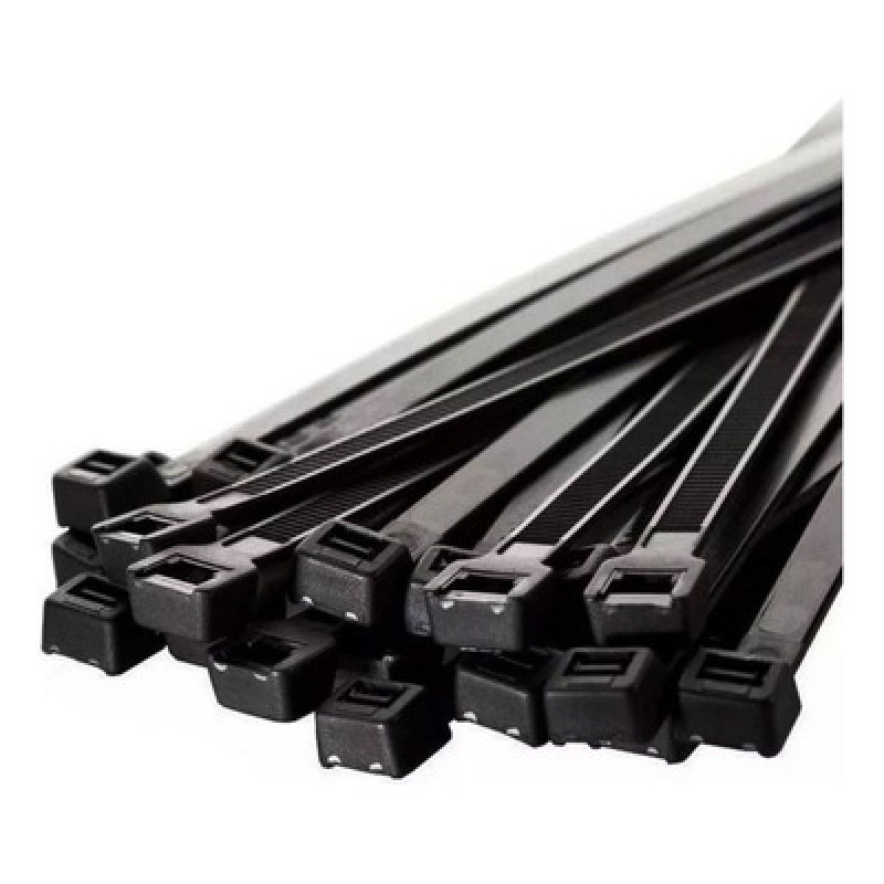 ABRACADEIRA 1 NYLON 250MM X 4,8MM C/100 UNIDADES (ZENITH)