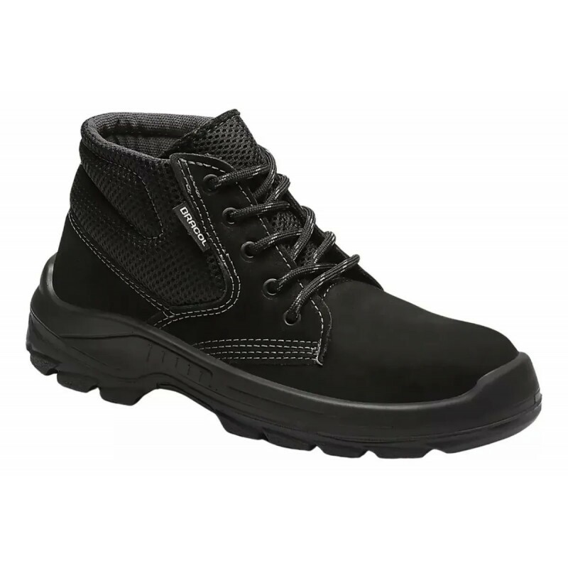 BOTINA 07 BRACOL NOBUCK BAE Nº36 PRETA C.A 40872 (BSB)