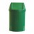 CESTO C/TAMPA S/ADESIVO 02 30X24 14L VERDE (JSN)