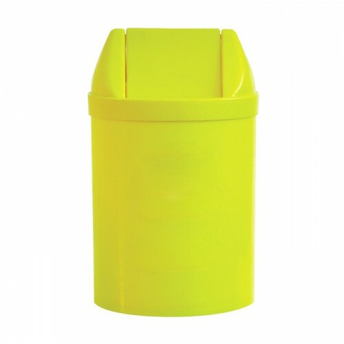 CESTO C/TAMPA S/ADESIVO 02 51X24 23L AMARELO (JSN)