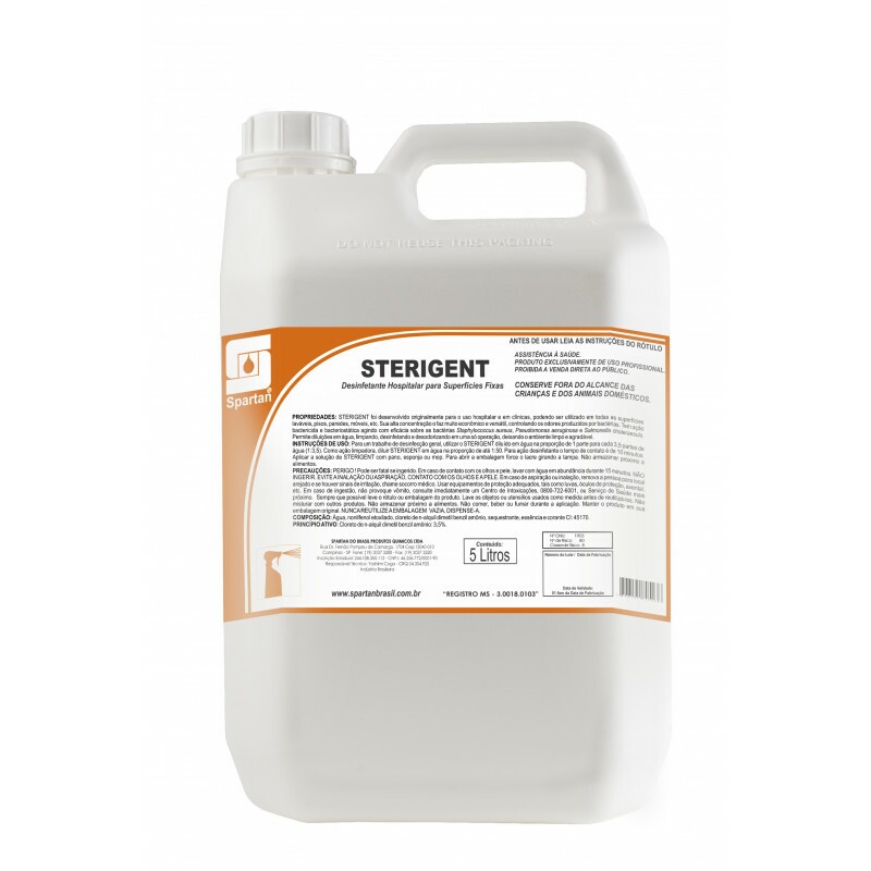 DESINFETANTE STERIGENT  5 LTs (SPARTAN)