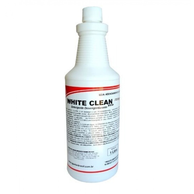 DETERGENTE E DESENGORDURANTE NEUTRO WHITE CLEAN  1LT (SPARTAN)