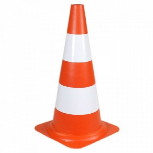 CONE SINALIZAÇÃO PVC 75 CM LA/BR (KTELI)